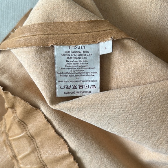 STOULS 100% lamb leather pants - Picture 6 of 10